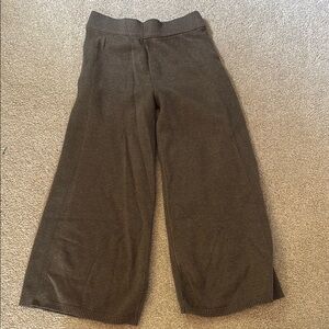 A New Day Brown Casual Wide-Leg Pants